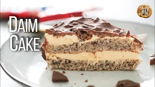 Swedish Daim Chocolate Layer Cake