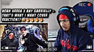 THATS WHAT I WANT by Lil Nas X (Cover by Any Gabrielly & Noah Urrea) REACTION!!🔥🔥🔥