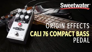 Origin Effects Cali 76 Compact Bass Compressor Pedal Demo