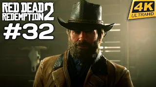 RED DEAD REDEMPTION 2 Gameplay Walkthrough Part 32 [4K 60FPS] FULL GAME PS4 PRO - No Commentary