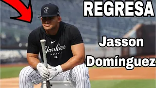 Jasson Domínguez regresa y se une ah Juan Soto Aaron Judge...