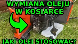 Jak wymienić Olej w kosiarce - 3 sposoby + Jaki olej stosować, i co ile go wymieniać.