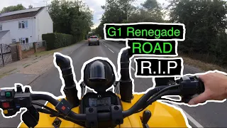 Road ride Can-Am Renegade 800 POV 💪