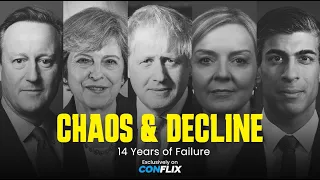 Chaos & Decline. All five seasons. Exclusive to Conflix.