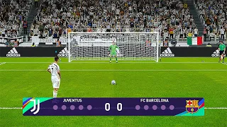 PES 2021 | Juventus vs Barcelona | Penalty Shootout | Ronaldo vs Messi