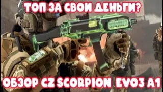 ТОП за СВОИ ДЕНЬГИ?! ОБЗОР CZ SCORPION EVO3 A1