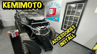 Installing Kemimoto Accessories on my side by side SXS UTV