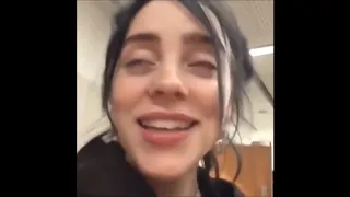 billie eilish being billie eilish for 15 minutes straight