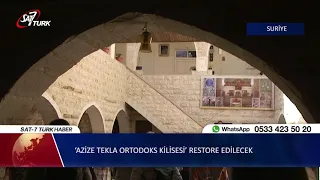 'Azize Tekla Ortodoks Kilisesi' Restore Edilecek | 01.06 2018