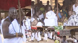 CULTURE👑: OTUMFUO PERFORMS A TRADITIONAL RITES TO PURIFY THE ARK OF COVENANT (APAM ADAKA)