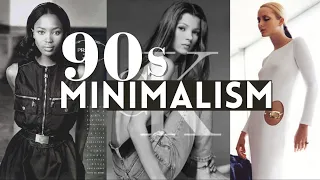 90s MINIMALISM - FROM THE SUBLIME AVANT-GARDE TO PROBLEMATIC ADVERTISING