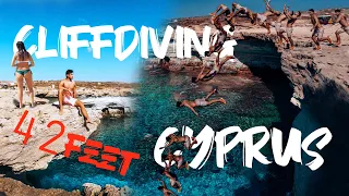 Cliffdiving Cyprus 4K | ayia napa, cape greco