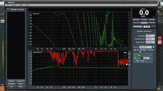 SoundCraft UI24R SMAART замеры АЧХ, задержки, фазы EQ, delay