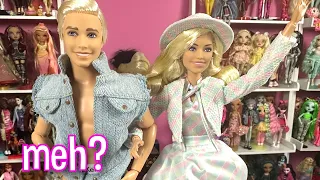 Barbie the Movie Ken in Denim and Barbie with Hat - I'm not Loving