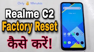 Realme C2 Factory Reset Kaise Karen I How to Hard Reset on Realme C2