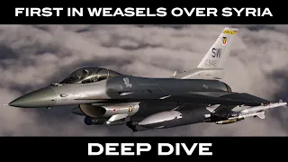 DCS:  F-16C First In - Weasels Over Syria - Deep Dive