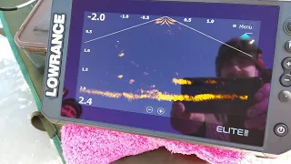 Lowrance Elite fs 9 a sonda active Target rybolov na dírkách 6