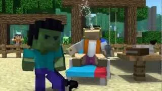 "Minecraft Style" - A Parody of PSY's Gangnam Style (Music Video)