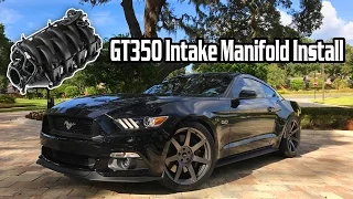 Installing a GT350 Intake Manifold and Lund Tune on a 2015 Mustang GT