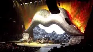 The Rolling Stones Opening the concert 50 & Counting Anaheim Cal 2013