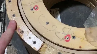 Making Famous  Drum Company Steam-Bent Single Ply Drum Shells (Part 2)