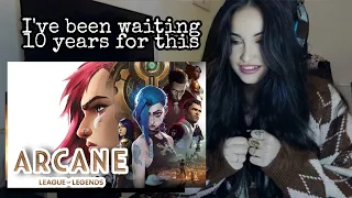 Gamer reacts to Arcane Netflix trailer @leagueoflegends