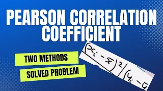 How to Calculate Pearson Correlation Coefficient by Hand - 2 Methods. @stabelm #statistics