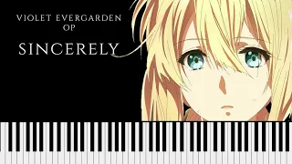 Sincerely (TRUE 5th year anniversary version) | Piano Tutorial