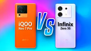 iQOO Neo 7 PRO ⚡ vs ⚡ Infinix Zero 30 Full Comparison