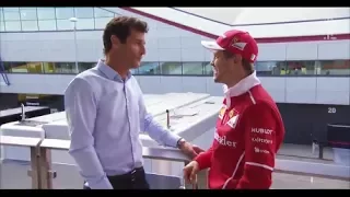 F1 2017 British GP | When Webber met Vettel