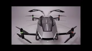 The XPeng Electric Flying Car today and in 2022...
