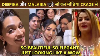 So Beautiful...So Elegant...Just Looking Like A Wow | Deepika & Malaika Join The Social Media Craze