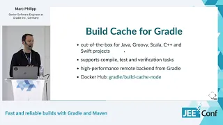 Fast and reliable builds with Gradle and Maven (Marc Philipp, Germany)