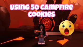 Opening 50 campfire cookies!😮 | Check out the item I got!😱