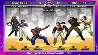 Baozi (包子) Vs Otis (土豆) FT10 KOF 2002 UM - Um Challenge Muito Forte