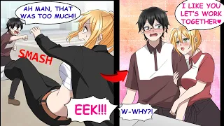 I Accidentally beat the crap out of a Troublesome Badass Girl at the Store. And then…【RomCom】【Manga】