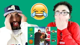 MY DAD REACTS TO The Best Sports Vines February 2019 REACTION