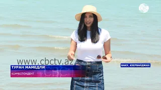 Пляжный сезон в Азербайджане