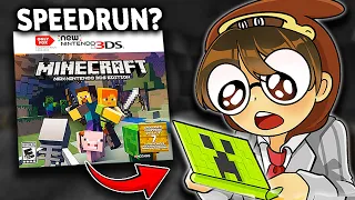 How I Became the Best Minecraft 3DS Speedrunner