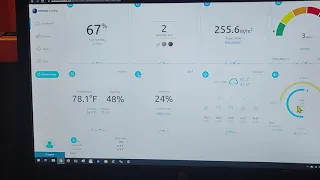 Look at Ambient Weather 5000 Dashboard