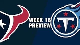 Texans vs. Titans Preview (Week 16) | NFL