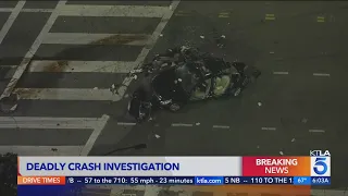 1 dead, 3 hurt in crash near Hollywood Bowl