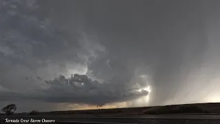 4-19-23 Supercell Evolution Beginning Until Tornado Warned Time Lapse