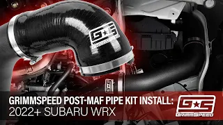 2022+ WRX Post-MAF Pipe Kit Install Guide