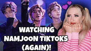 BTS RM - Kim Namjoon - Tiktok Compilation #10 REACTION! | THIRSTDAY #19