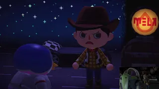 "YOU ARE A TOY!!!" Toy Story Scene Recreated in Animal Crossing