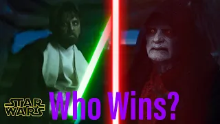 Luke Skywalker Vs Darth Sidious