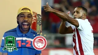 Krasnodar vs Olympiakos 1-2 | Youssef El Arabi Score Two Goals To Put Olympiakos In The UCL