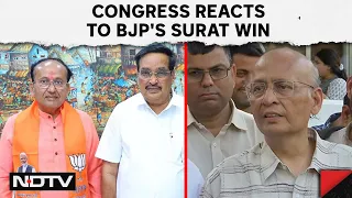 Surat BJP Candidate | What Congress Said After BJP's Mukesh Dalal Wins Surat Seat Uncontested