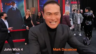 Mark Dacascos at the 'John Wick 4' premiere